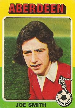 1975-76 Topps Footballers (Scottish, Blue Back) #5 Joe Smith Front