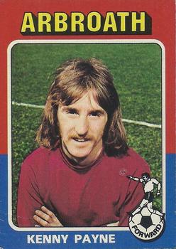 1975-76 Topps Footballers (Scottish, Blue Back) #6 Kenny Payne Front
