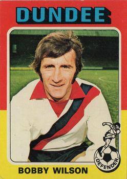 1975-76 Topps Footballers (Scottish, Blue Back) #7 Bobby Wilson Front