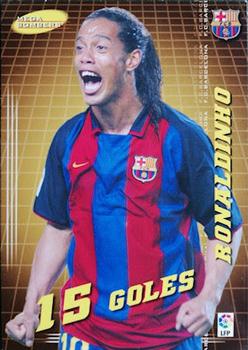 2004-05 Panini Megacracks #405 Ronaldinho Front
