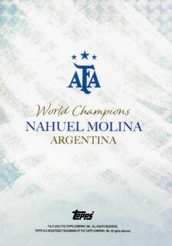 2023 Topps Argentina World Champions #NNO Nahuel Molina Back