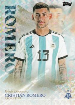 2023 Topps Argentina World Champions #NNO Cristian Romero Front