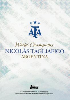 2023 Topps Argentina World Champions #NNO Nicolás Tagliafico Back