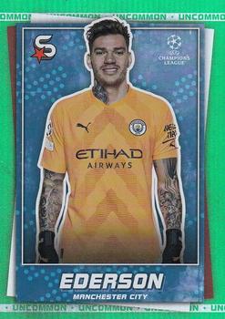 2022-23 Topps UEFA Club Competitions Superstars - Uncommon Green #1 Ederson Front
