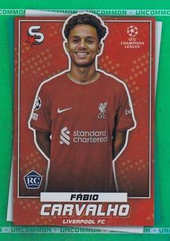 2022-23 Topps UEFA Club Competitions Superstars - Uncommon Green #15 Fabio Carvalho Front