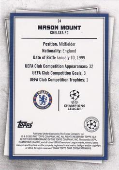 2022-23 Topps UEFA Club Competitions Superstars - Uncommon Green #24 Mason Mount Back