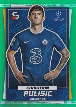 2022-23 Topps UEFA Club Competitions Superstars - Uncommon Green #28 Christian Pulisic Front