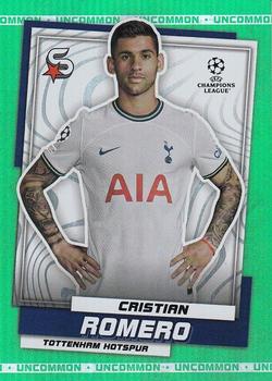 2022-23 Topps UEFA Club Competitions Superstars - Uncommon Green #30 Cristian Romero Front