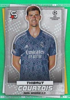 2022-23 Topps UEFA Club Competitions Superstars - Uncommon Green #37 Thibaut Courtois Front