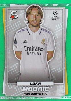 2022-23 Topps UEFA Club Competitions Superstars - Uncommon Green #43 Luka Modrić Front