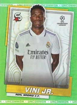 2022-23 Topps UEFA Club Competitions Superstars - Uncommon Green #45 Vini Jr. Front