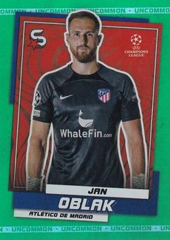 2022-23 Topps UEFA Club Competitions Superstars - Uncommon Green #57 Jan Oblak Front