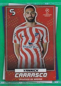 2022-23 Topps UEFA Club Competitions Superstars - Uncommon Green #62 Yannick Carrasco Front