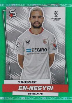 2022-23 Topps UEFA Club Competitions Superstars - Uncommon Green #65 Youssef En-Nesyri Front