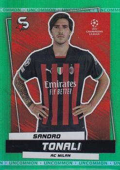 2022-23 Topps UEFA Club Competitions Superstars - Uncommon Green #71 Sandro Tonali Front