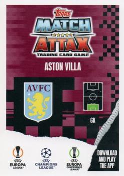 2023-24 Topps Match Attax UEFA Club Competitions - Crystal #2 Emiliano Martinez Back