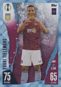 2023-24 Topps Match Attax UEFA Club Competitions - Crystal #8 Youri Tielemans Front