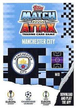 2023-24 Topps Match Attax UEFA Club Competitions - Crystal #23 Phil Foden Back