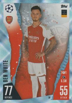 2023-24 Topps Match Attax UEFA Club Competitions - Crystal #30 Ben White Front