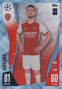 2023-24 Topps Match Attax UEFA Club Competitions - Crystal #37 Jorginho Front