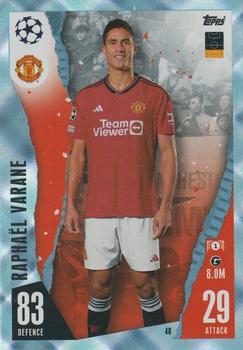 2023-24 Topps Match Attax UEFA Club Competitions - Crystal #48 Raphaël Varane Front