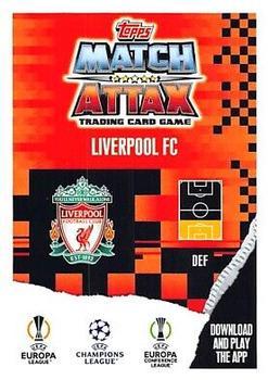2023-24 Topps Match Attax UEFA Club Competitions - Crystal #85 Andy Robertson Back