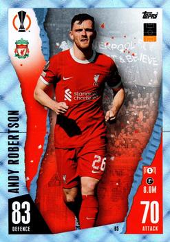 2023-24 Topps Match Attax UEFA Club Competitions - Crystal #85 Andy Robertson Front