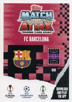 2023-24 Topps Match Attax UEFA Club Competitions - Crystal #125 Sergi Roberto Back