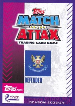 2023-24 Topps Match Attax SPFL - Flaming Red Border #152 Andy Considine Back