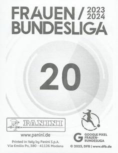 2023-24 Panini Frauen Bundesliga Stickers #20 SC Freiburg Back