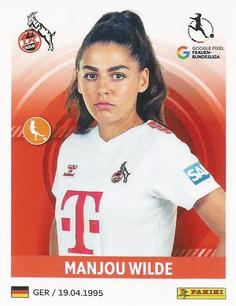 2023-24 Panini Frauen Bundesliga Stickers #183 Manjou Wilde Front