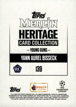 2023-24 Merlin Heritage UEFA Club Competitions - Gold #139 Yann Aurel Bisseck Back