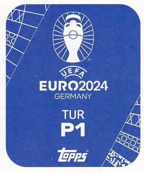 2024 Topps UEFA EURO 2024 Germany Sticker Collection #TURP1 Turkey Landmark 1 Back