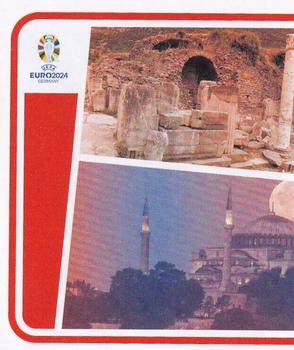 2024 Topps UEFA EURO 2024 Germany Sticker Collection #TURP1 Turkey Landmark 1 Front