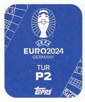 2024 Topps UEFA EURO 2024 Germany Sticker Collection #TURP2 Turkey Landmark 2 Back