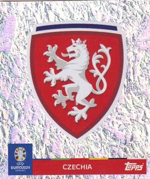 2024 Topps UEFA EURO 2024 Germany Sticker Collection #CZE1 Emblem Front