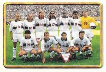 1998 Navarrete Campeonato de Futbol Mundial Francia 98 Stickers #219 Equipo Front