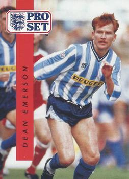 1990-91 Pro Set #52 Dean Emerson Front