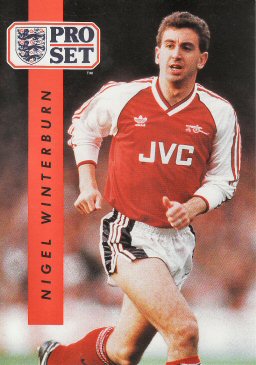1990-91 Pro Set #4 Nigel Winterburn Front
