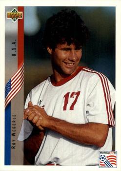 1994 Upper Deck World Cup Contenders English/German #13 Roy Wegerle Front