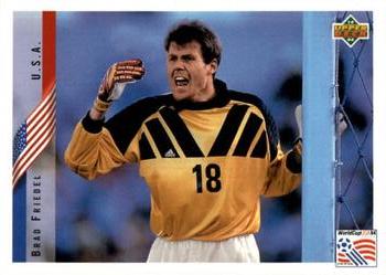 1994 Upper Deck World Cup Contenders English/German #16 Brad Friedel Front