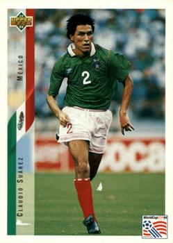 1994 Upper Deck World Cup Contenders English/German #19 Claudio Suarez Front