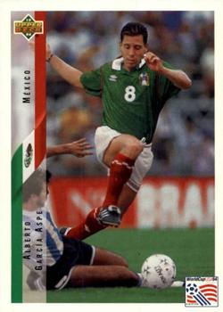 1994 Upper Deck World Cup Contenders English/German #25 Alberto Garcia Aspe Front