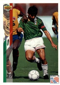 1994 Upper Deck World Cup Contenders English/German #26 Miguel Espana Front