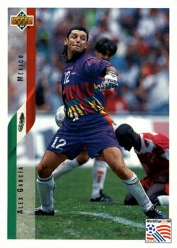 1994 Upper Deck World Cup Contenders English/German #27 Alex Garcia Front