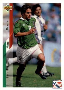 1994 Upper Deck World Cup Contenders English/German #28 Luis Garcia Front
