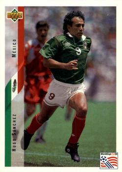 1994 Upper Deck World Cup Contenders English/German #29 Hugo Sanchez Front