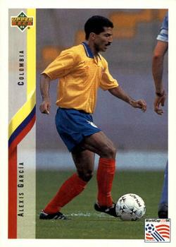 1994 Upper Deck World Cup Contenders English/German #36 Alexis Garcia Front