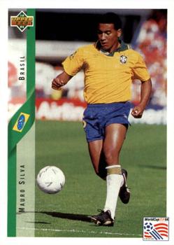 1994 Upper Deck World Cup Contenders English/German #55 Mauro Silva Front