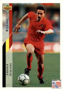 1994 Upper Deck World Cup Contenders English/German #90 Lorenzo Staelens Front